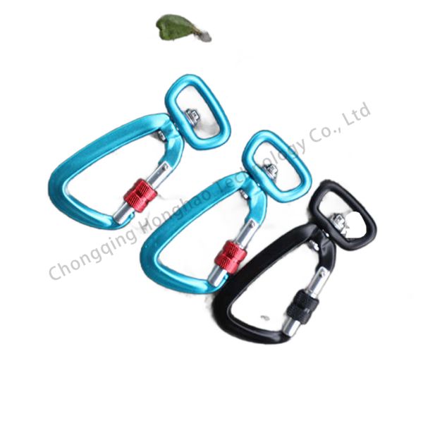 Aluminium Rotating Mountaineering Buckle The Perfect Gear for Hiking and Camping