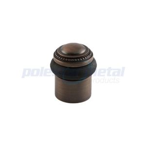 China Modern Entry Door Hardware 1 1/8 Oil Rubbed Bronze Solid Brass Door Stop on sale