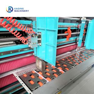 Flexographic Printing Corrugated Box Printing Machine Of 4 Colors Printer