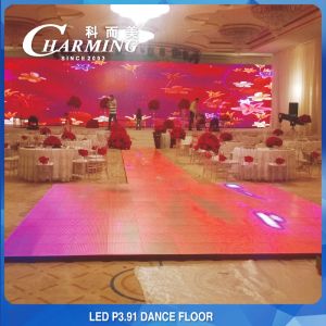 P3.91 Led Screen IP65 Waterproof And Stain-Resistant Outdoor Floor Fashion Led