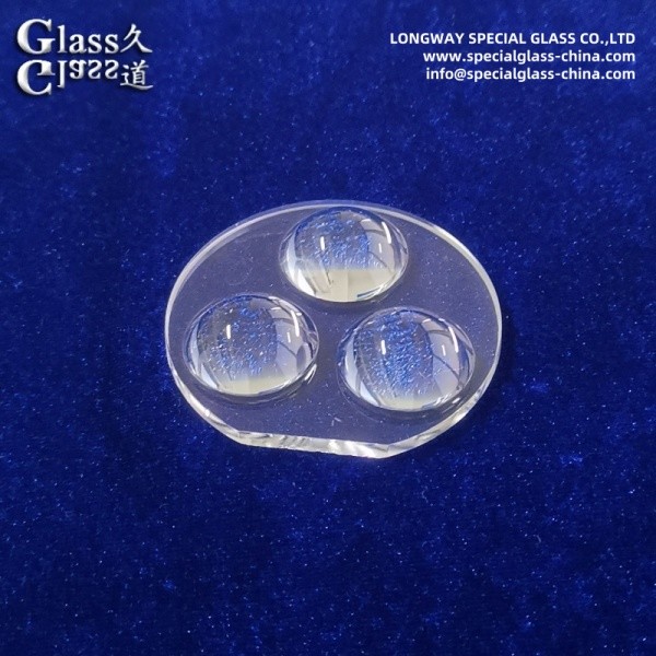 UV Resistant Borosilicate Glass Lens For Precision LED Beam Shaping