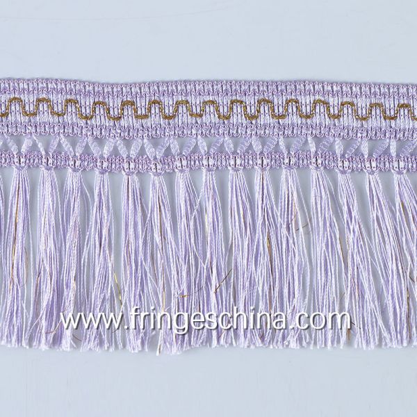 Latest decorative OEM custom design tassel fringe for curtain cushion trimmings
