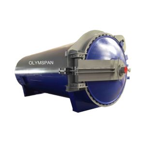 Pneumatic Glass Laminating Autoclave Rubber Of Large-Scale Steam Equipment