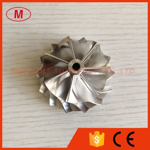 B03G 50.00/62.00mm 7+7 blades 1856-123-2000 Upgrade performance turbo milling/aluminum 2618/billet compressor wheel