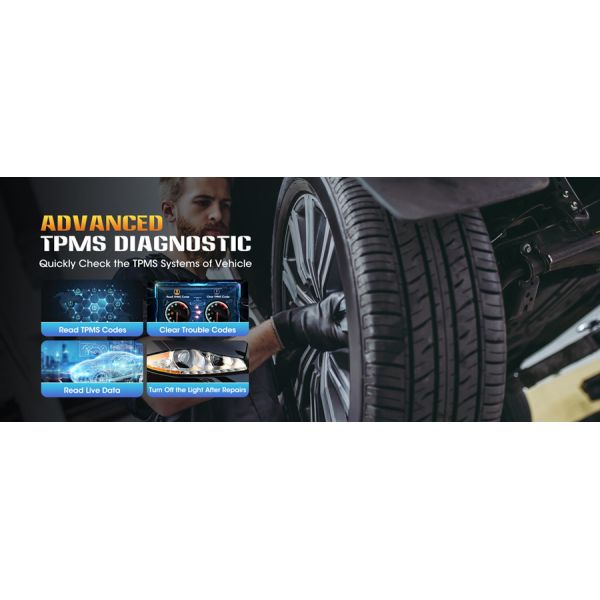 AUTEL MaxiDAS DS808S-TS Diagnostic Tool with Advanced ECU Coding & TPMS Services Upgraded of MP808S/ DS808TS