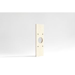 Vermiculite Firebrick Fire Board , Nontoxic Fireproof Cement Board For