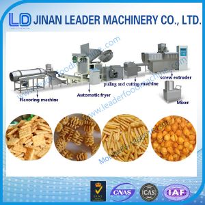 Commercial fried sala ball wheat snacks food bugle chips machine