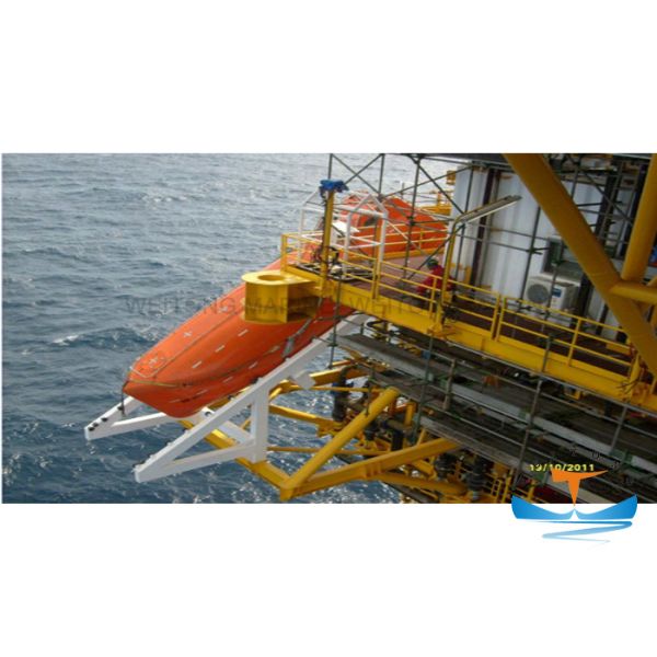 Buy China FRP Free Fall Enclosed Lifeboat Fast Rescue Boat at wholesale prices