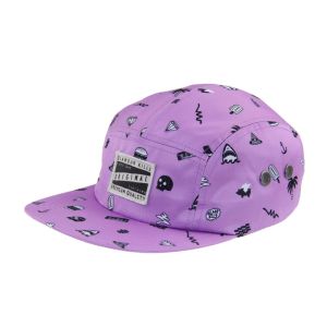 Customizable All Over Printed 5 Panel Camping Baseball Cap For Summer