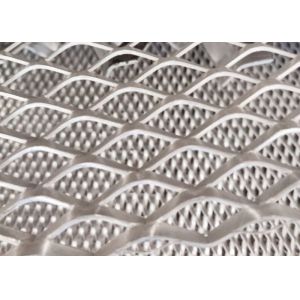 Expanded 2mm Thickness SWD 36mm Aluminium Diamond Mesh For Outdoor Wall