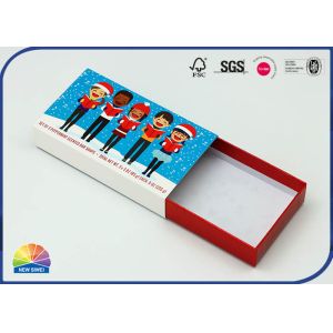 Chocolate Packaging Rigid Slide Drawer Paper Box Eco Friendly