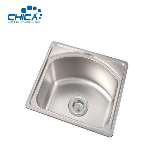 Buy 1.2mm Steel Kitchen Sink Material Single Bowl Kitchen Sink For House at wholesale prices