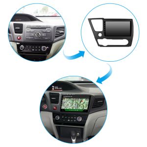 For Honda Civic American 2013+ Hd Large Screen Car Computer Bluetooth Car
