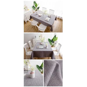 Home Restaurant Polyester Tablecloth With Customized Logo