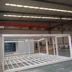 Apartment Expandable Container House 2 Bedroom 20ft Steel Structure Prefabricate