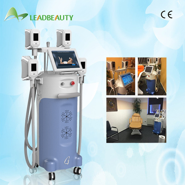Buy 4 cryo handles  fat freeze fat reduce cryolipolysis slimming machine at wholesale prices