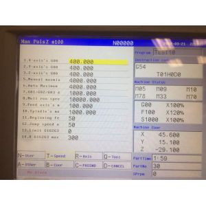 ATC 4 Axis Plc Cnc Router And Milling Controller Numerical Control Systems 128mb