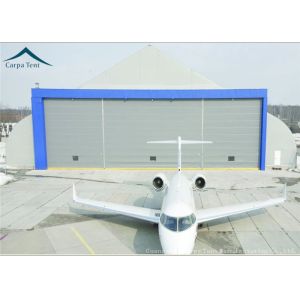 Aircraft Prefabricate Hangar Tent Large Span 30m * 40m Industrial