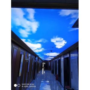 180mic Sublimation Printing Fabric Translucent PVC Stretch Ceiling Film