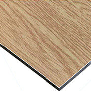 Antibacterial 1220mm*2440mm Wooden ACP Sheets For Wall