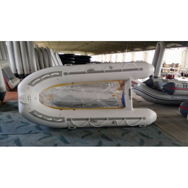 Buy 45KGS Small Glass Bottom Boat Transparent Hull PVC / Hypalon 3.0m For Sports at wholesale prices