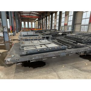 CIMC 30- 80tons 3axles multi-function fence semi trailer transport animals food