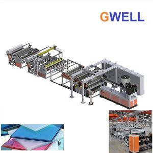 PVB Thermoplastics Polyvinyl Butyral Cast Film Extrusion Line 700KG H