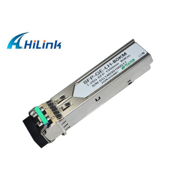Buy 1.25G Dual Fiber LC DDM Optical SFP Module , Small Form Factor Pluggable SFP Fiber Transceiver at wholesale prices