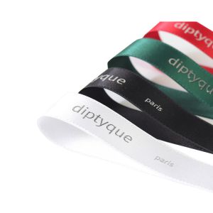 Smooth Surface Green Printed Ribbon , High Fastness Thermal Transfer Ribbon