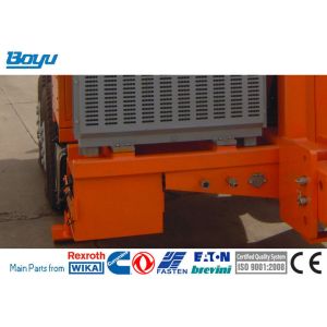 4x50 (2x100) KN Tension Stringing Equipment , Hydraulic Cable Tensioner