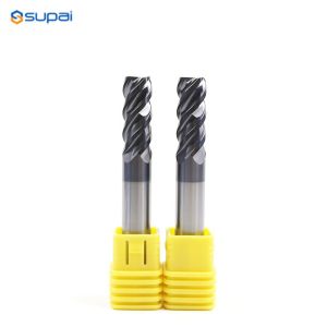 1/2 In Square End Mill 4 Flutes Cutting Tool