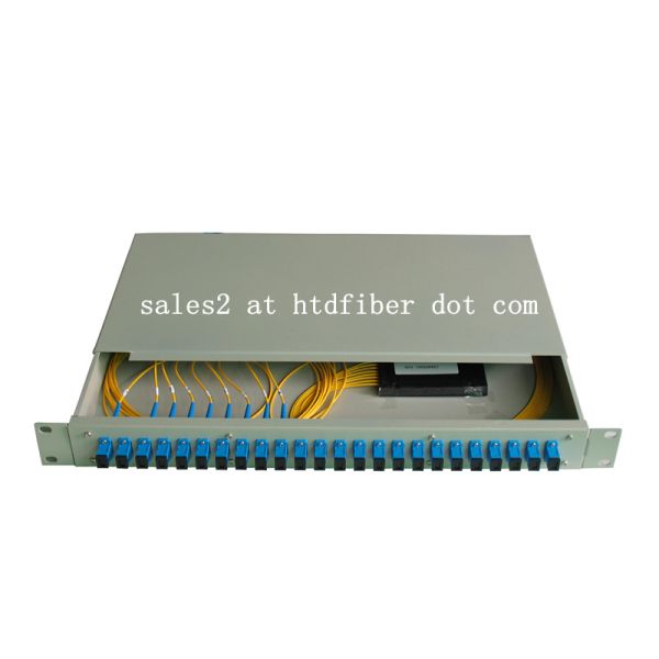 Buy 1X4/ 2X4 PLC Splitter Rack for Gepon and FTTX at wholesale prices