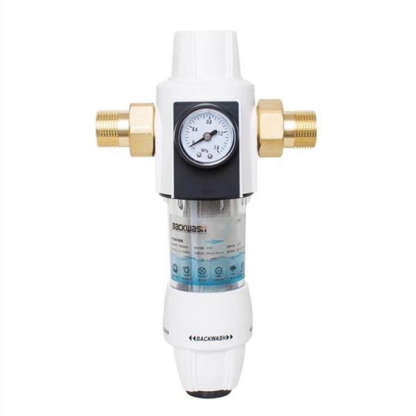 Integrated Turning Scraper Wholehouse Auto Backwash Sediment Filter Water