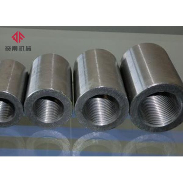 Buy 45C Steel Bar Connectors , Mechanical Rebar Splice Connector 2mm Pitch at wholesale prices