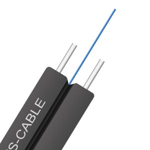 GJXFH 1 2 4 Core ftth drop cable G652d G657A1 G657A2 SM Indoor Fiber Optic Drop Cable