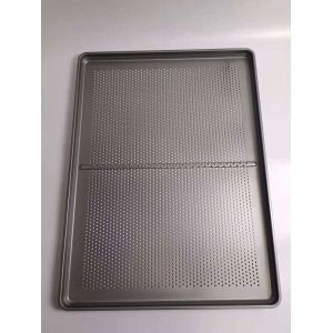China 1.0mm Hard Anodized Aluminium Cookie Tray Baking Sheet on sale