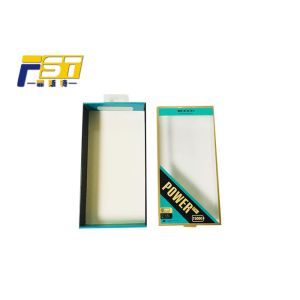 Hot Stamping Mobile Phone Gift Box Packaging Moistureproof Easily Recycled