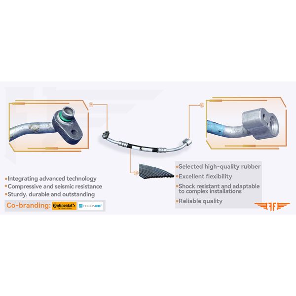 97761-2W000 OEM AC Discharge Hose Hyundai IX45 G80 2.0 3.0L 16-17