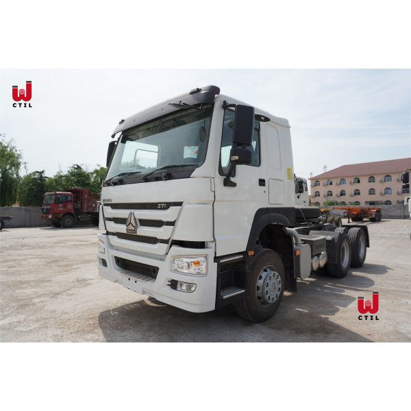 Buy Sinotruk HOWO7 10 Wheelers Tractor Truck Head 6x4 371HP For Africa at wholesale prices