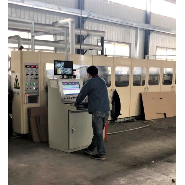 Dpack corrugated Automatic Carton Production Line , 1800mm Corrugated Box Production Line