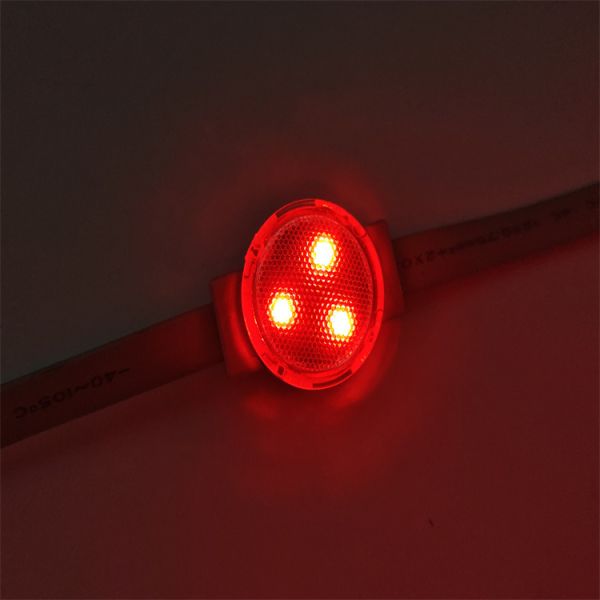 Full Color LED Point Light 12V RGB Highly Efficient LED Pixel Light PC Glue Lamp