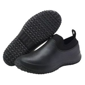 Plus Size Unisex Kitchen Work Shoes Outdoor Non Slip Waterproof Durable Slip On