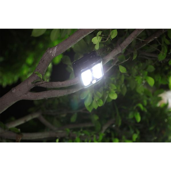 IP65 Rated Garden Solar Sensor Light with 300lm Luminous Flux and Portable Design