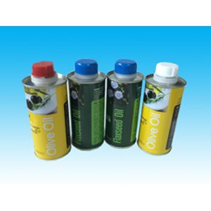 Food Grade Tinplate Olive Oil Can 100ml-500ml Customizable