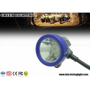 high performance blue cover Cordless Cap Lamp Hard Hat Lights 4000lux brightness