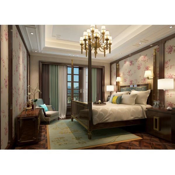 Buy Waterproof Floral Rustic Black White Purple Wallpaper Embossed Vinyl Wallcovering at wholesale prices