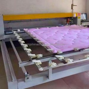 Customized Single Needle Computerized Blanket Quilt Making Machine Cotton Duvet
