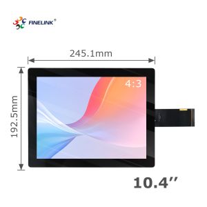 10.4 Inch Touch Display Panel Capacitive multi point touch screen