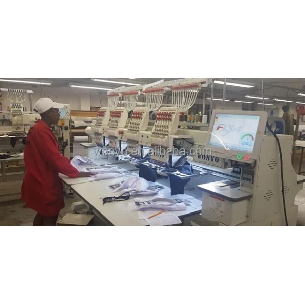 High Precision Computer Barudan Embroidery Machine / 4 Heads Embroidery Machine