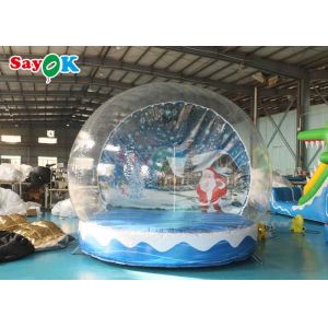 11.5FT Christmas Decoration Inflatable Snow Globe Transparent Bubble Tent
